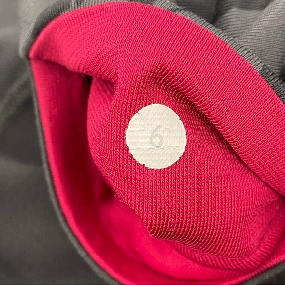 Lululemon Wunder Under Cropped Leggings‎ Brisk Bloom Black Size 6 - Picture 5 of 8